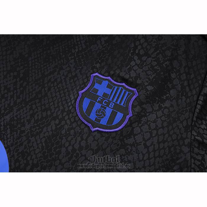 Chandal del Barcelona Manga Corta 2025-2026 Negro - Pantalon Corto